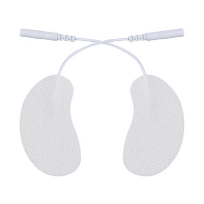 Crescent shape 62*35mm electrode pad with wire